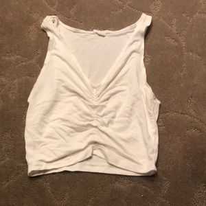 cropped tight fit top